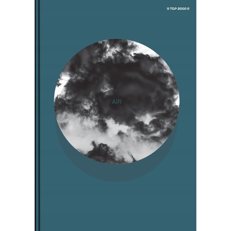 Zeszyt szkolny A5 Brulion 96 kartek w linię z marginesem MEGAMIX 400183671 TOP 2000