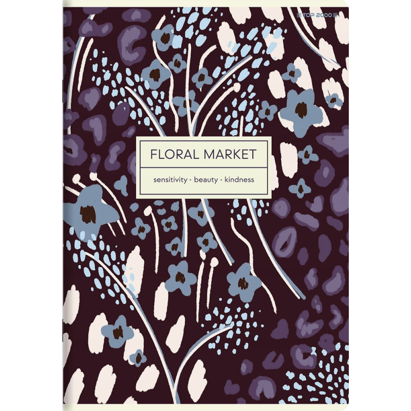 Zeszyt A5 60k linia margines FLORADELIC 400183807 TOP 2000