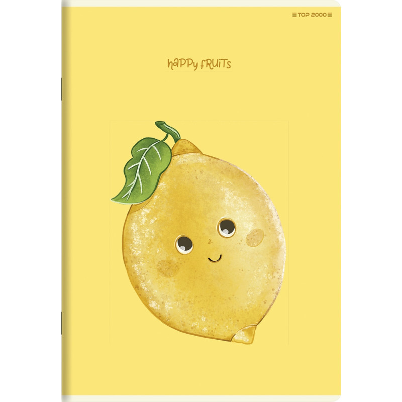 Zeszyt A6 32k kratka HAPPY FRUITS 400181855 TOP 2000