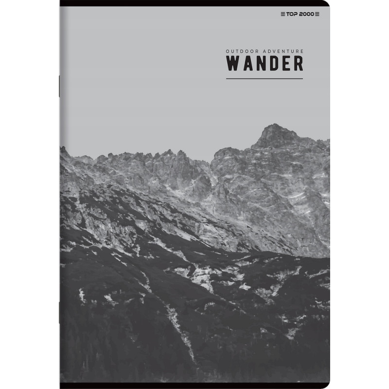 Zeszyt A5 80k linia margines MEGAMIX 400183668 TOP 2000