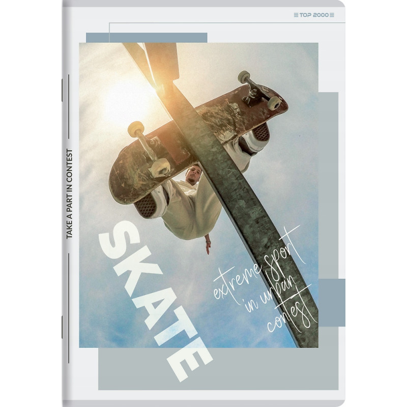 Zeszyt A5 60k kratka margines POSTER 400181871 TOP 2000