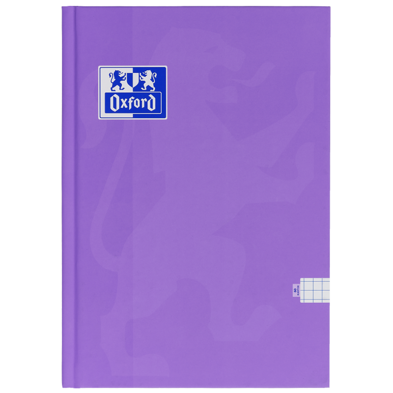 Zeszyt szkolny A5 Brulion 60 kartek w kratkę twarda okładka TOUCH 400175259 OXFORD