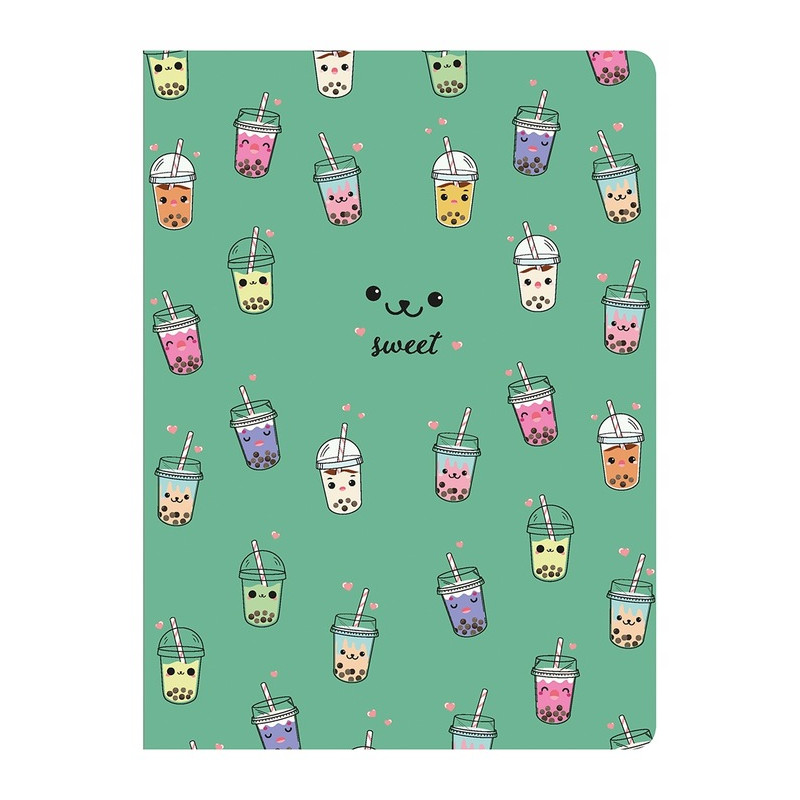 Zeszyt A5 32k 3linia kolorowa BASIC INTERDRUK