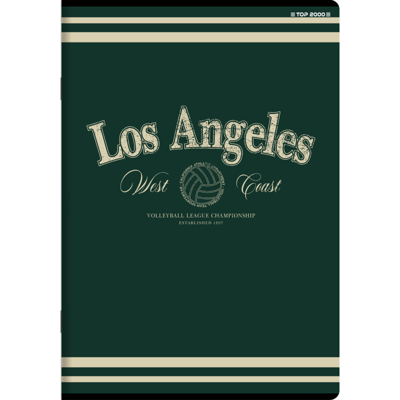 Zeszyt A5 60k kratka BASIC 400184407 TOP 2000