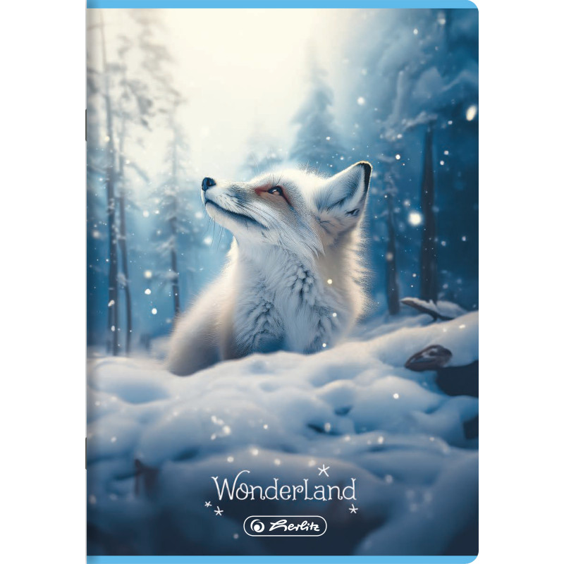 Zeszyt A5 32k 3linia kolorowa WONDERLAND 400196831 HERLITZ