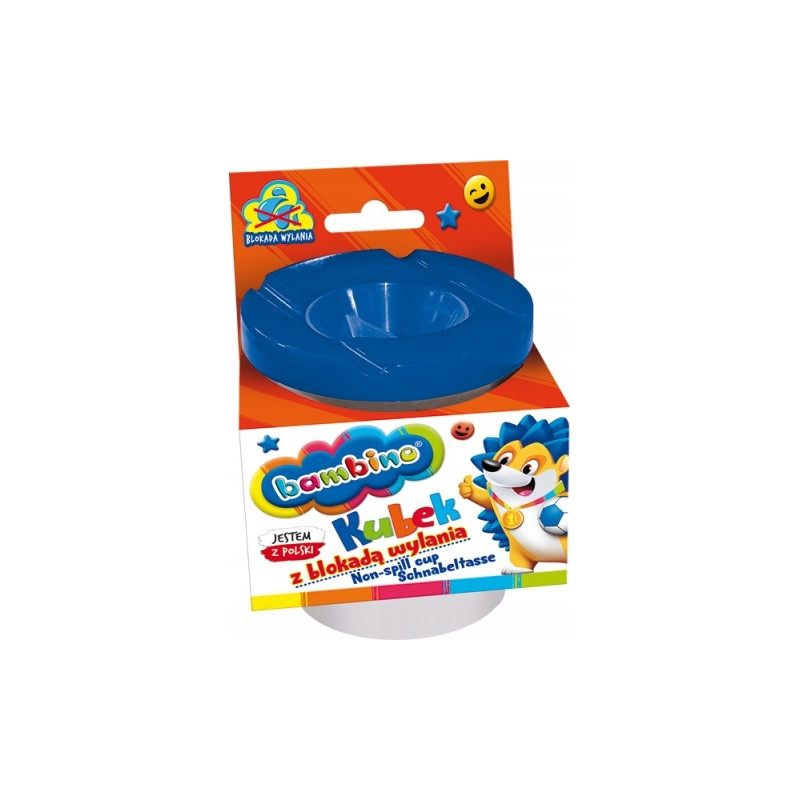 Kubek Niekapek Pojemnik na wodę pędzelki BAMBINO