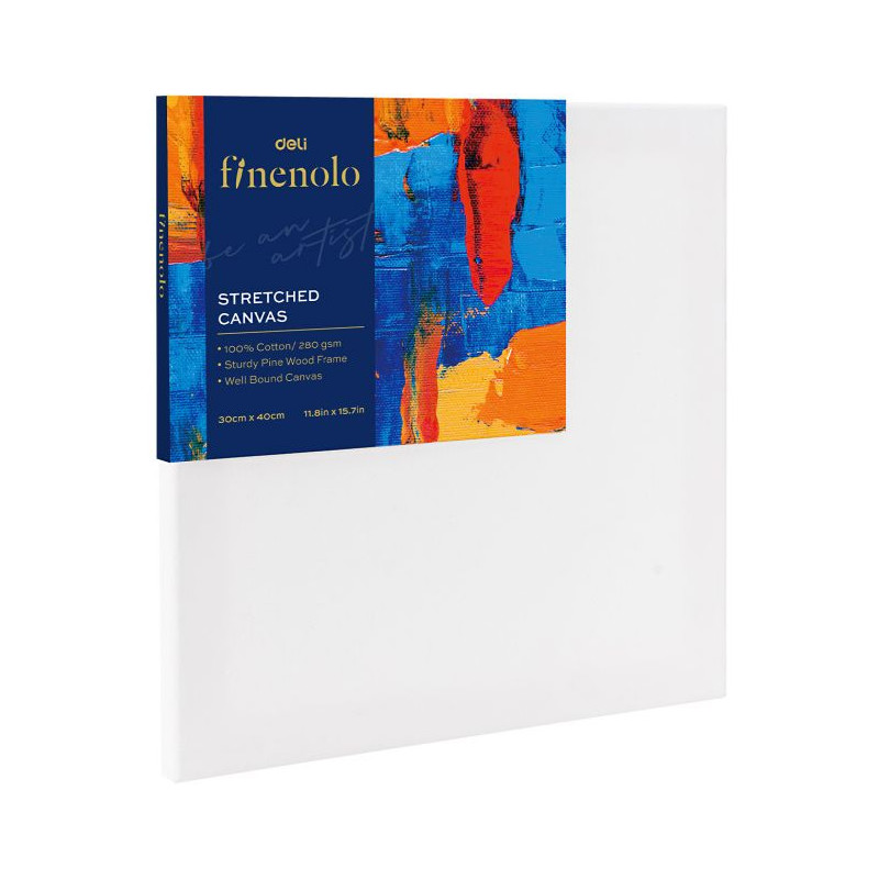 Podobrazie malarskie FINENOLO 30x40cm 280g/m2 100% bawełna EC279-7 DELI