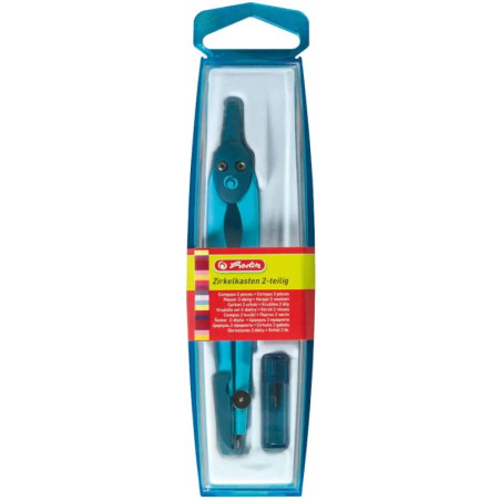 Cyrkiel szkolny na grafit 1 sztuka mix kolorów 300001322 HERLITZ