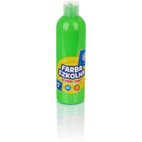 Farba plakatowa szklona 250ml fluorescencyjna zielona 301217031 ASTRA