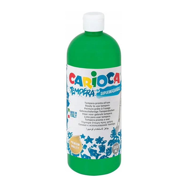 Farba CARIOCA TEMPERA 1000ml zielony 170-2645