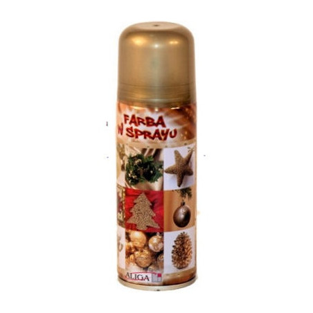 Farba w sprayu 250ml złota FX100 BREWIS