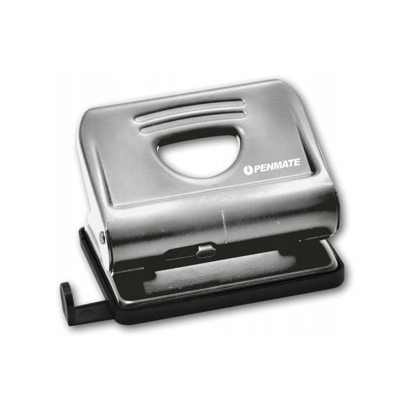 Dziurkacz metalowy szary 20 arkuszy PP-100 TT8593 PENMATE