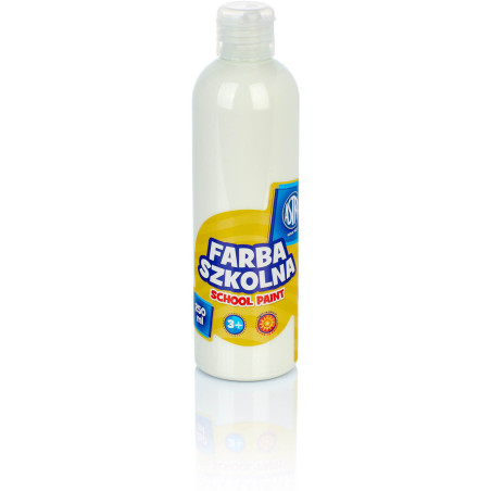 Farba plakatowa szkolna Astra 250ml biała 301217009 ASTRA