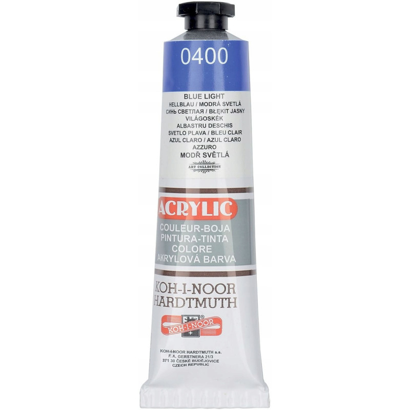 Farba akrylowa 162716 niebiesk 0400 40ml. KOH-I-NOOR