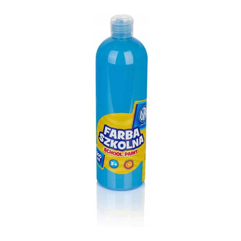 Farba plakatowa szkolna 500ml niebieska 83410900 ASTRA