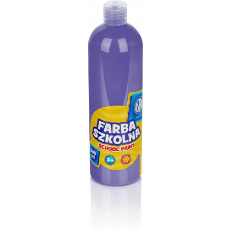 Farba plakatowa szkolna 500ml fioletowa 301112005 ASTRA