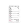 Kalendarz biurowy MINI ZODIAK H7 stojący pionowy 85x120mm 2027 TELEGRAPH