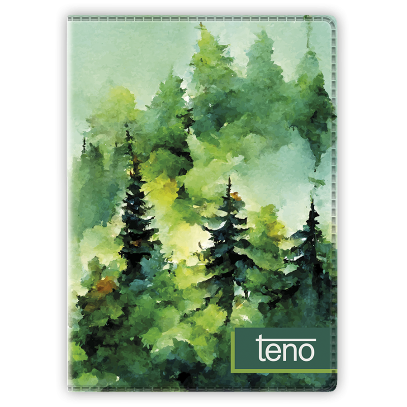 Kalendarz TENO IMPRESS notesowy N1 145x194mm 2027 TELEGRAPH