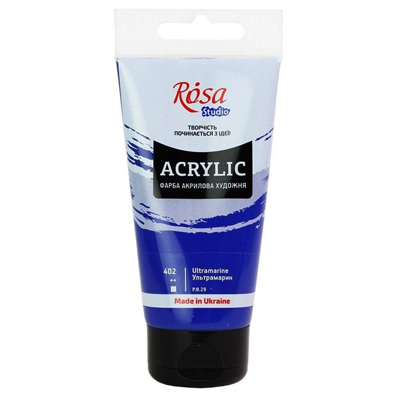 Farba akrylowa Rosa Studio 75ml ULTRAMARINE 402