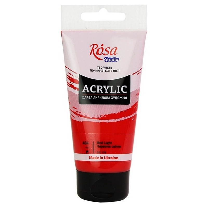 Farba akrylowa Rosa Studio 75ml RED LIGHT 404