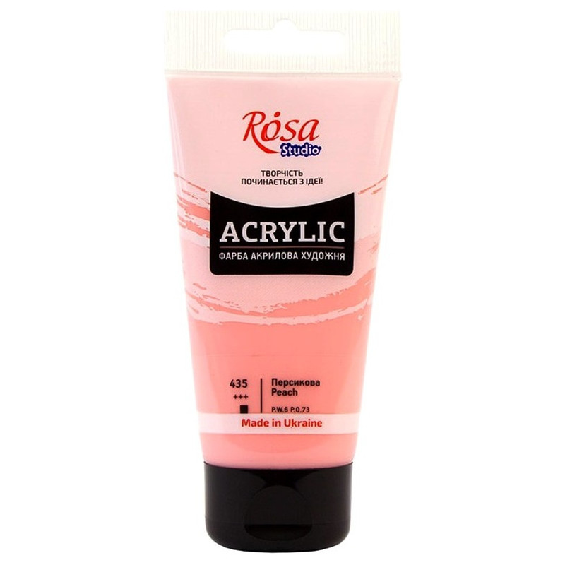 Farba akrylowa Rosa Studio 75ml PEACH 435