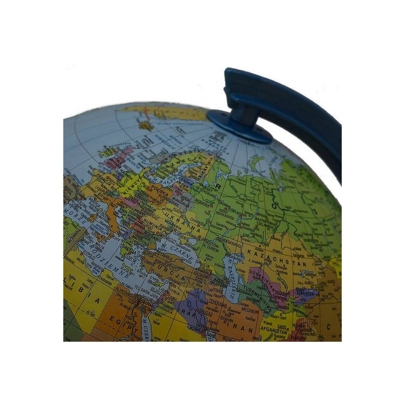 Globus 250mm podświetlany LED polityczno-fizyczny