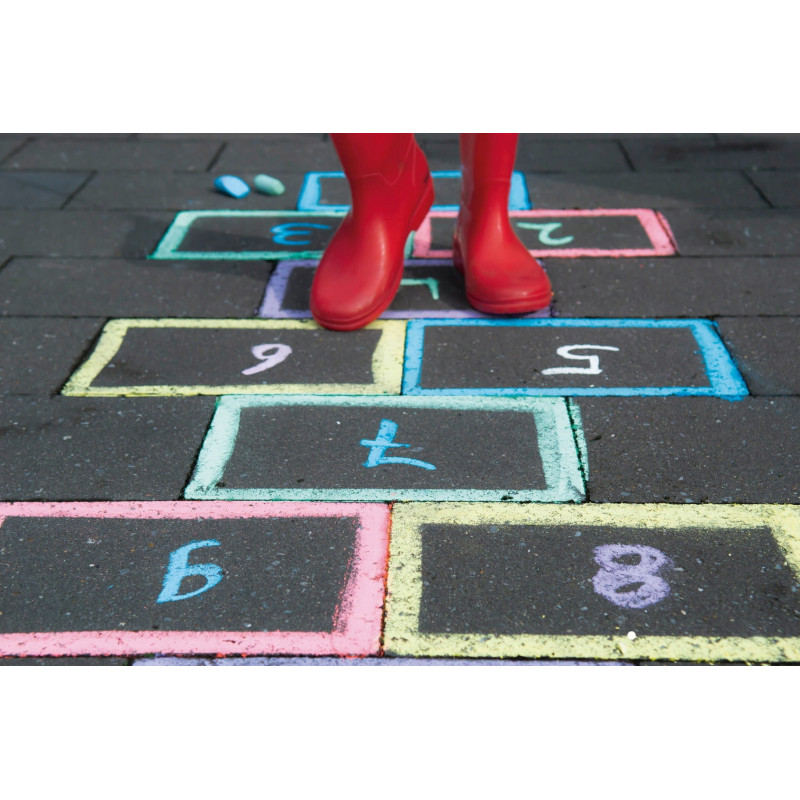 Kreda chodnikowa neonowa 6 kolorów 170-2599 FIORELLO