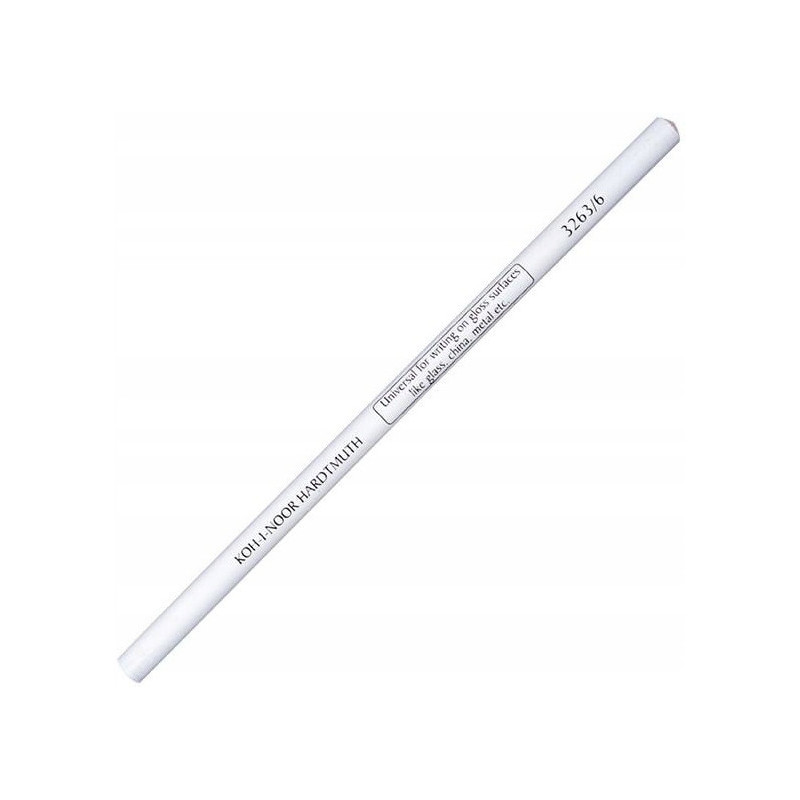 Kredka DERMATOGRAF 3263/6 biała KOH-I-NOOR