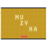 Zeszyt do nut A5 16k pięciolinia MUZYKA 400206336 HERLITZ