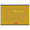 Zeszyt do nut A5 16k pięciolinia MUZYKA 400206336 HERLITZ