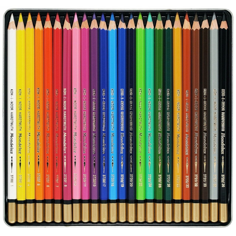 Kredki MONDELUZ 24 kol. 3718 KOH-I-NOOR
