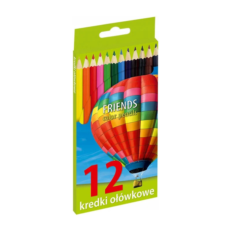 Kredki 12kol FRIENDSHIP/UNIONL /GRAND 170-1374/170-1373