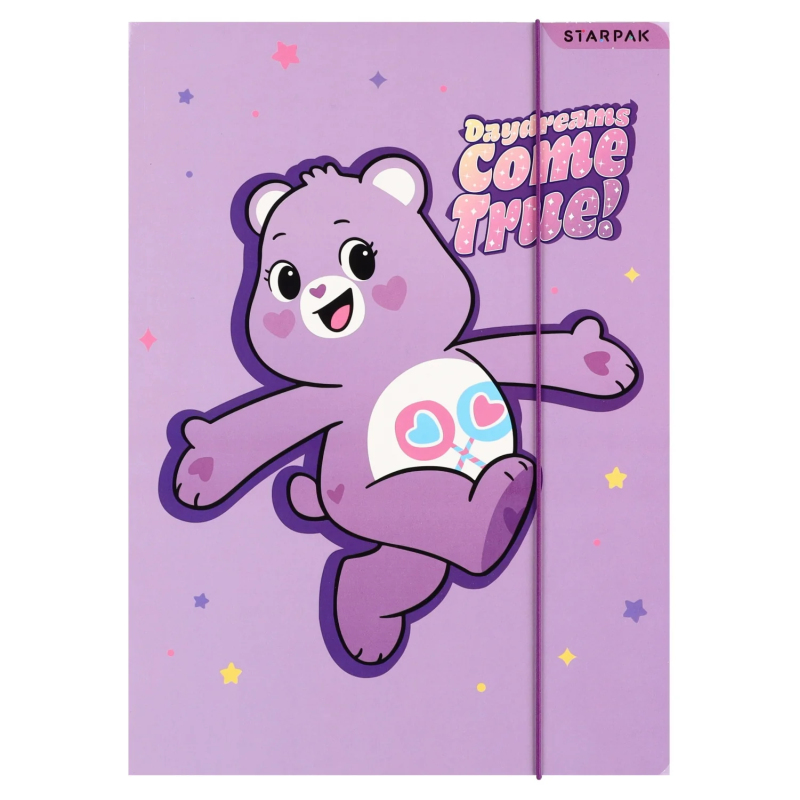 Teczka z gumką A4 CARE BEARS mix 583296 STARPAK