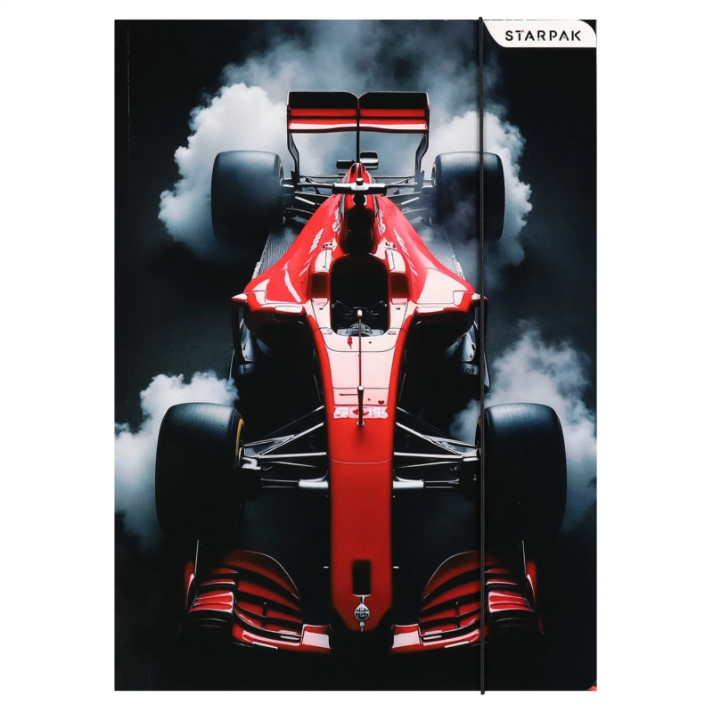 Teczka z gumką A4 RACING mix 583302 STARPAK