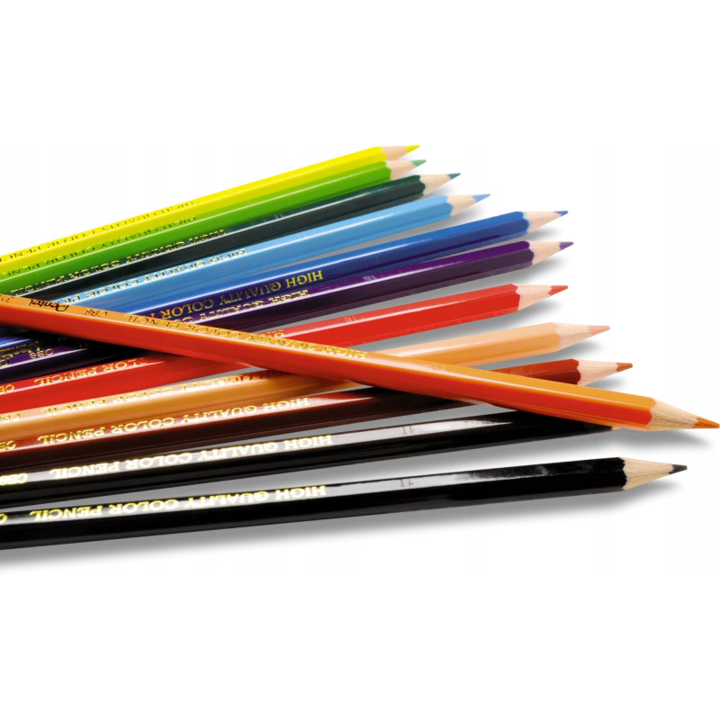 Kredki ołówkowe PENTEL 12 kolorów CB8-12