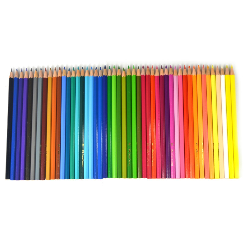Kredki ZAMEK 48 kolorów opakowanie kartonowe 120148 FC FABER-CASTELL