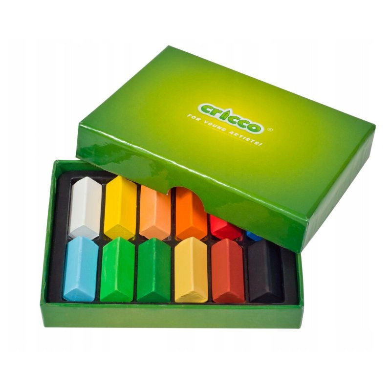 Kredki pastele suche CRICCO 12kol CR491K12