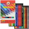 Kredki PROGRESSO 24 kolory 8758 KOH-I-NOOR