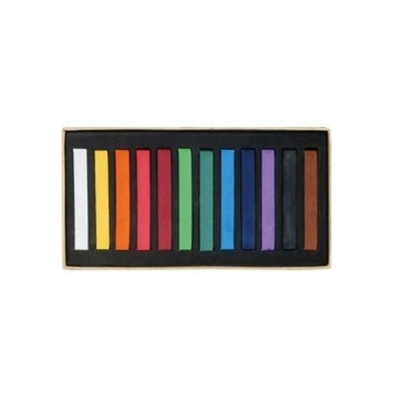 Kredki pastele suche 12 kolorów Master F2012 MARIES 170-2090