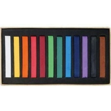 Kredki pastele suche 12 kolorów Master F2012 MARIES 170-2090