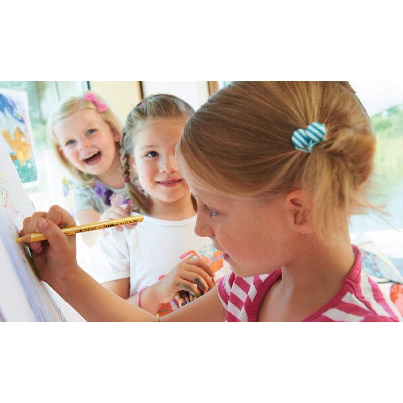 Kredki STABILO Trio grube 18kolorów 203/18-01