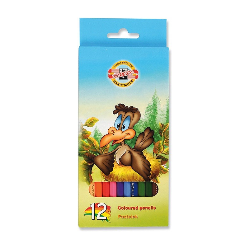 Kredki szkolne 12 kol. SZOP 3552 KOH-I-NOOR