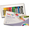 Kredki pastele do tkanin PENTEL 15 kolorów PTS2-15