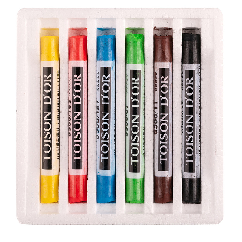 Kredki pastele suche 6kol. 8511 KOH-I-NOOR
