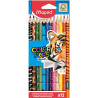 Kredki Colorpeps animals trójkątne 12 szt pud. z zaw. 832212 MAPED