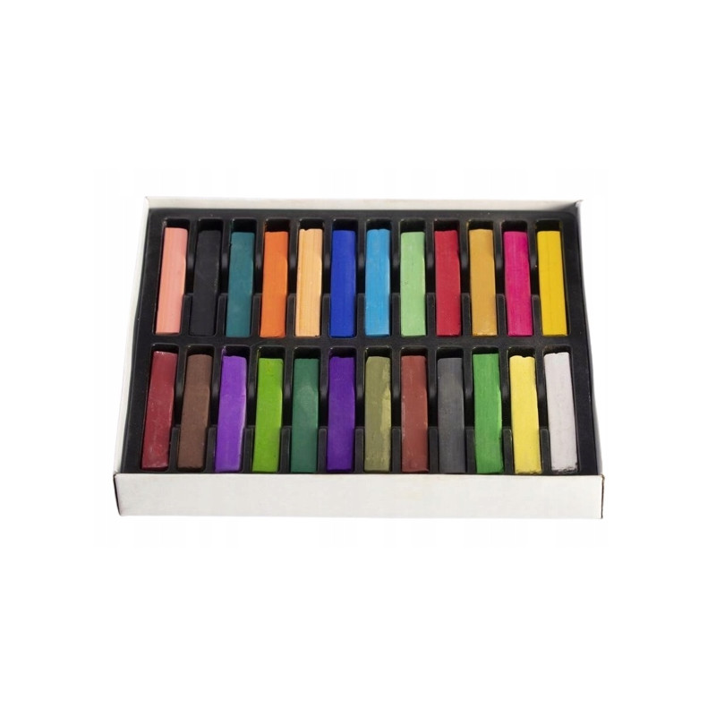 Kredki pastele suche 24 kolory TO-580 TO-580 TOMA