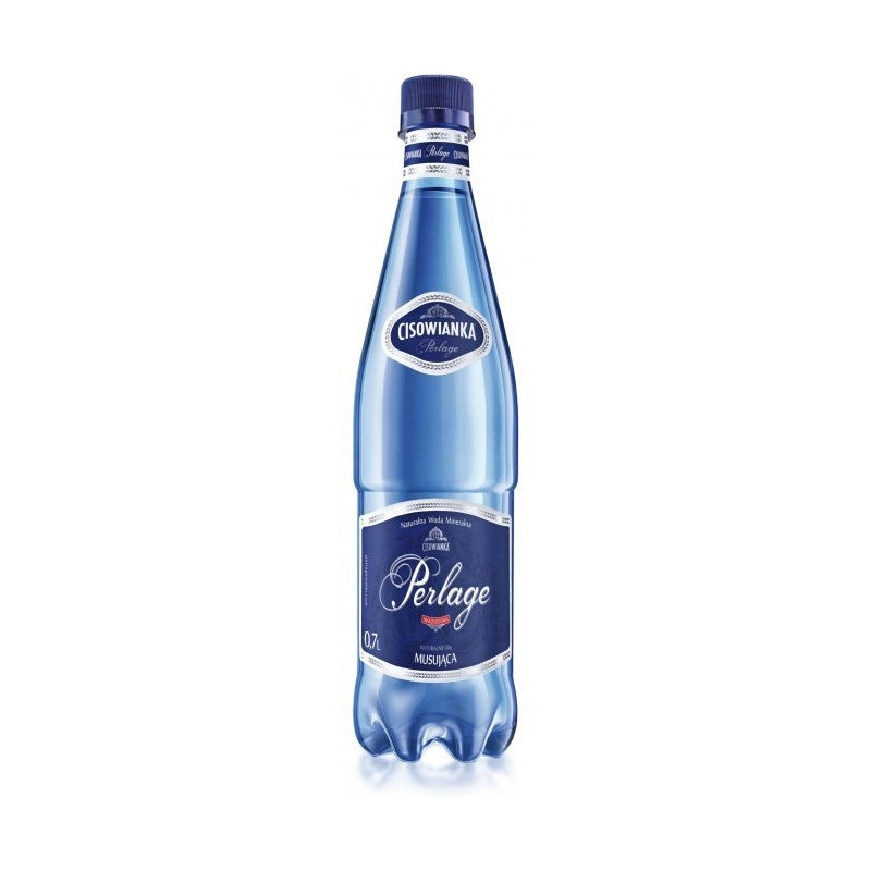 Woda CISOWIANKA 0.7L (6szt) Perlage gazowana PET z kaucją