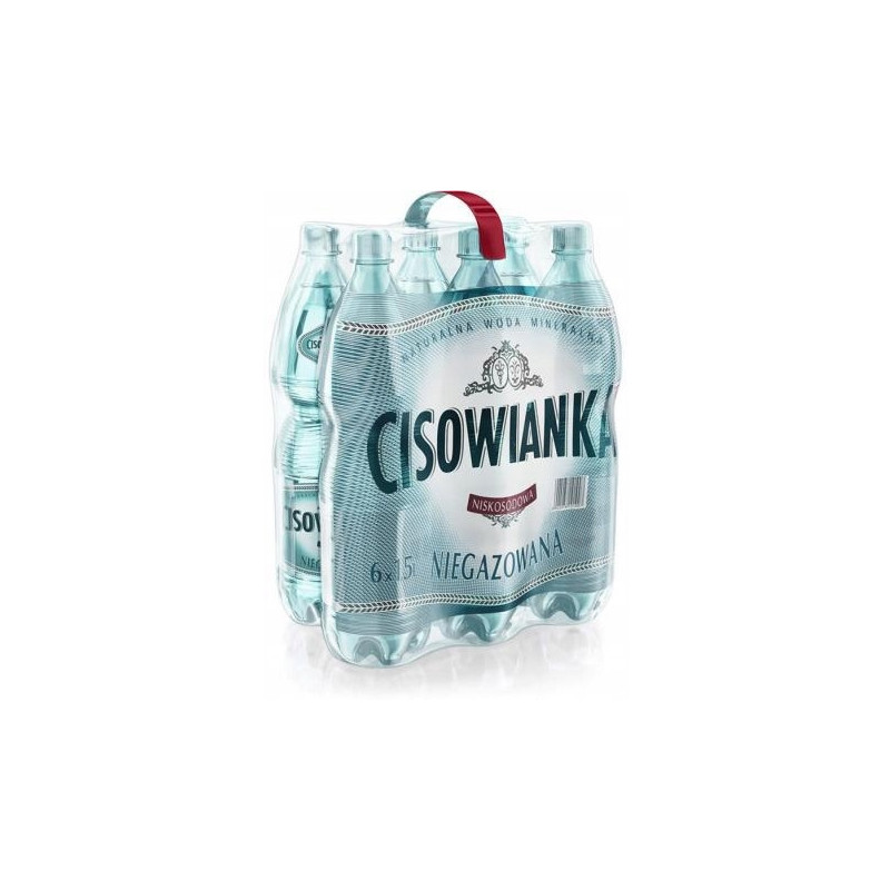 Woda mineralna CISOWIANKA 1.5L (6szt) niegazowana z kaucja
