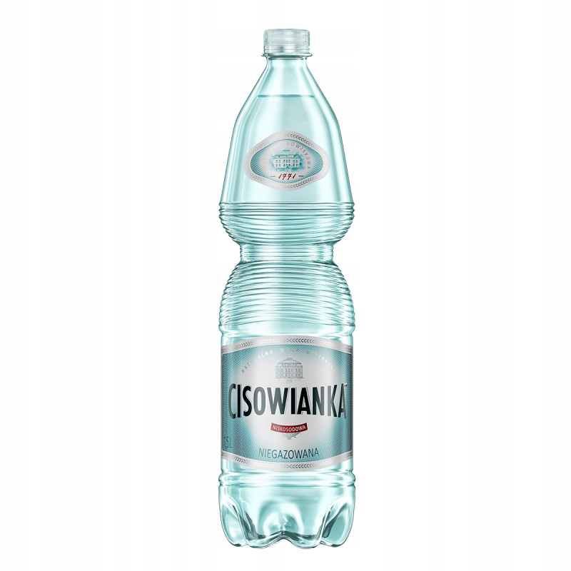 Woda mineralna CISOWIANKA 1.5L (6szt) niegazowana z kaucja