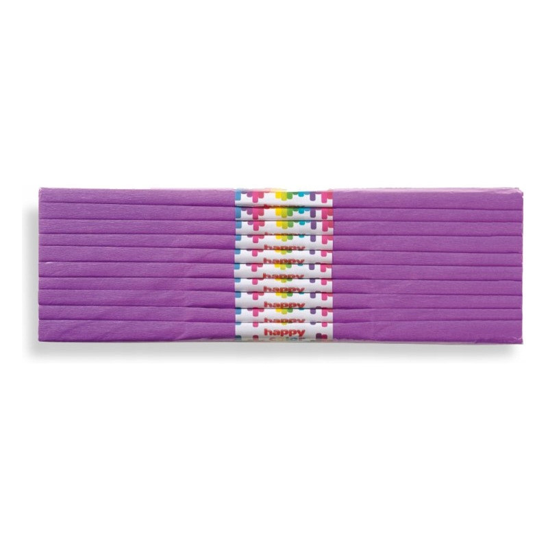 Bibuła marszczona 50x200cm fioletowa 5020-6 HAPPY COLOR